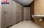 WC cubicles for sanitary conveniences from flakeboard, serie "PF 25M standard" №10