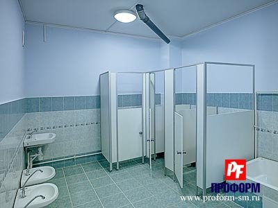 WC cubicles for kids for kindergardens and schools, serie “PF for kids” №2