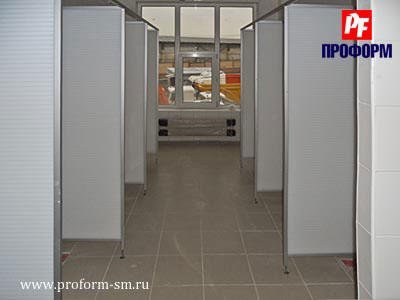 Shower cubicles from honeycomb polycarbonate, serie “PF shower polycarbonate” №3