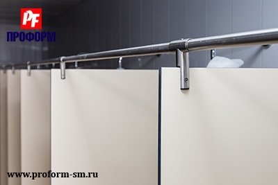 Shower cubicles from monolith plastic, serie “PF shower monolith” №3