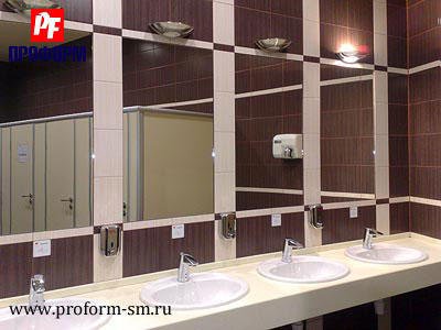 Mirrors for sanitary conveniences №4