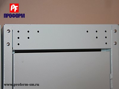 Metal lockers for fitting rooms, serie PFR №3