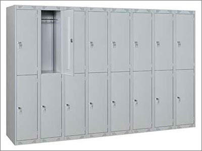 Module metal lockers for fitting rooms, serie PFM-M №5