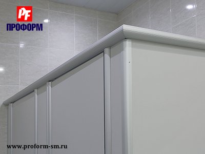 WC cubicles for sanitary conveniences from monolith plastic, serie “PF monolith Jumbo” №3