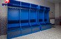 Lockers from flakeboard for fitting rooms for sports teams №9