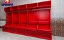 Lockers from flakeboard for fitting rooms for sports teams №7